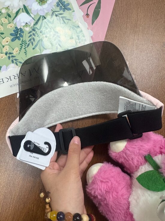 NWT??Alo Yoga Airlift Solar Visor Pink Tennis Golf Cap Sporty Chic Sun Hat main image 4